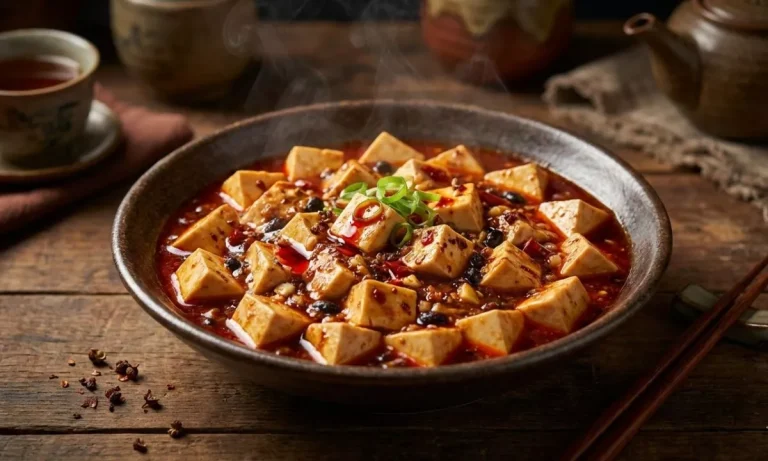 cooked Szechuan Style Bean Curd