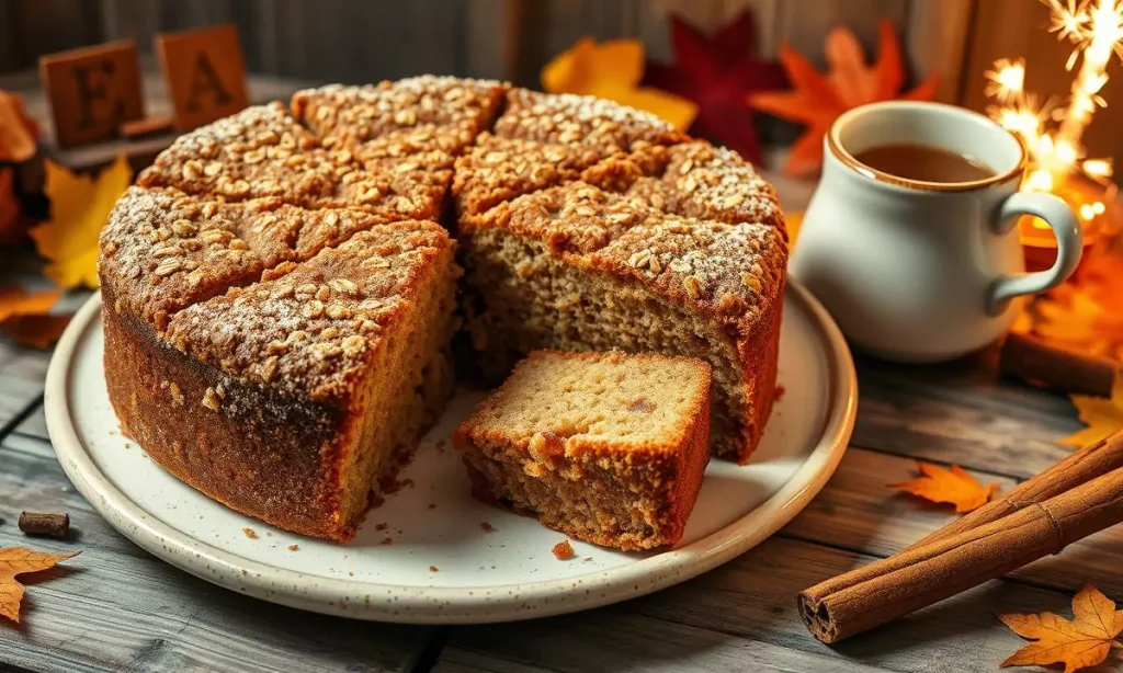 sticky Mary Berry Parkin made with oatmeal treacle